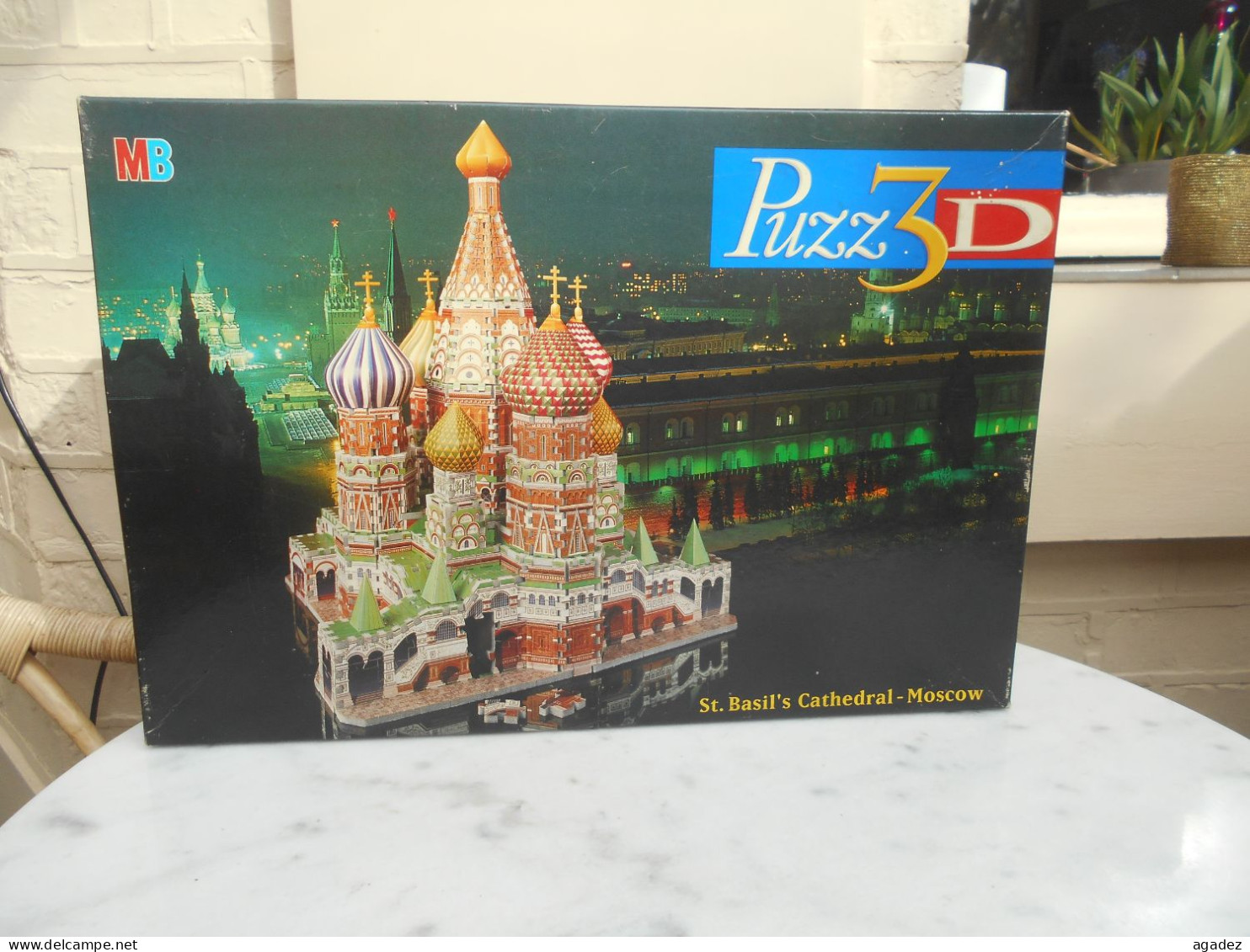 Puzzle 3D 708 Pieces MB Cathedrale Saint Basile Moscou - Other & Unclassified