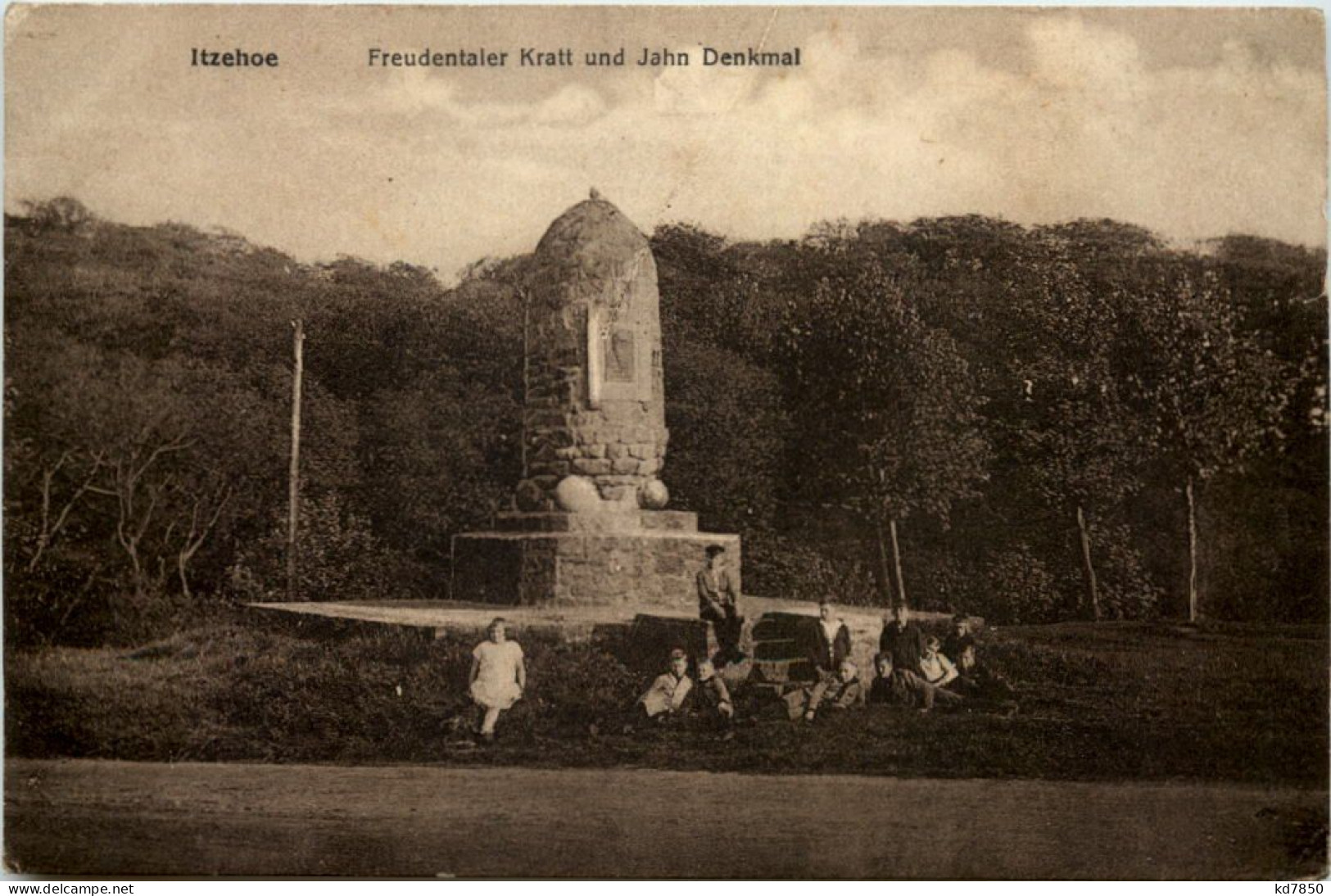 Itzehoe, Freudentaler Kratt Und Jahn Denkmal - Itzehoe