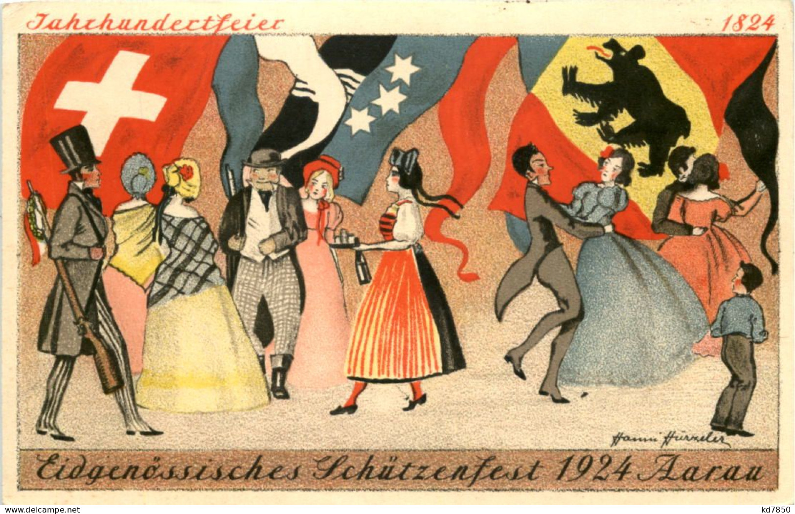 Aarau - Eidg. Schützenfest 1924 - Aarau