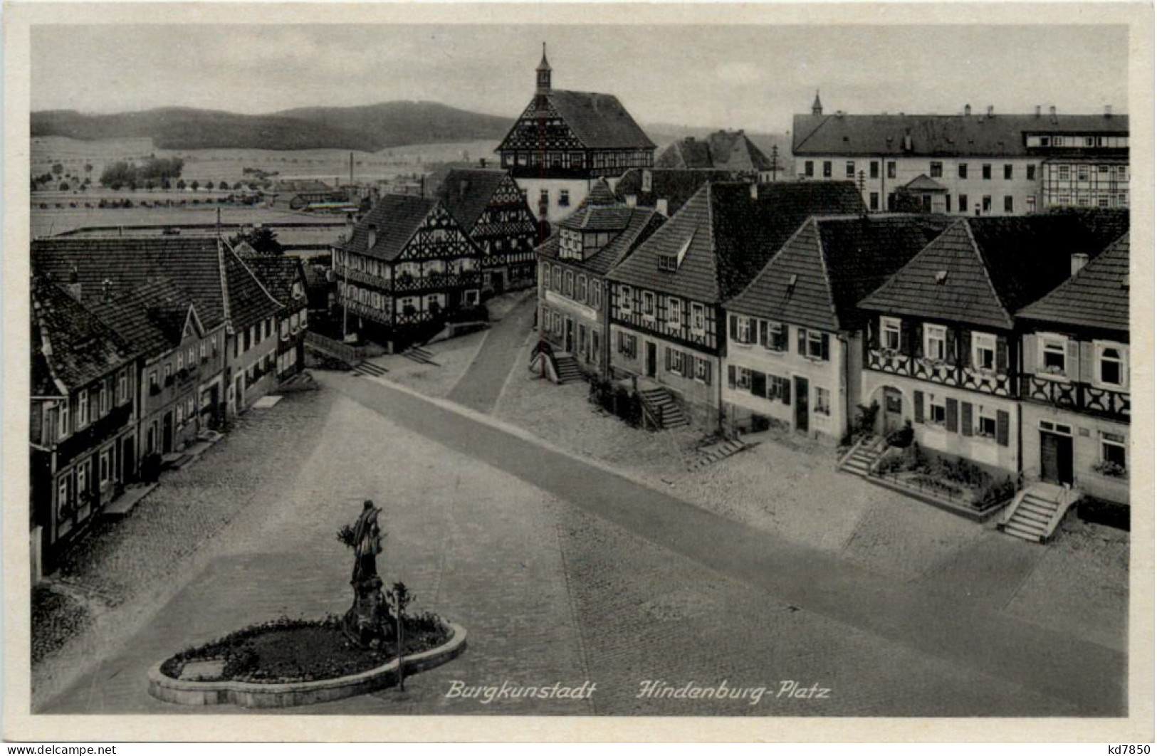 Burgkunstadt, Hindenburg-Platz - Lichtenfels