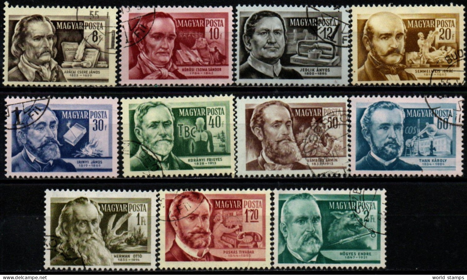 HONGRIE 1954 O - Used Stamps