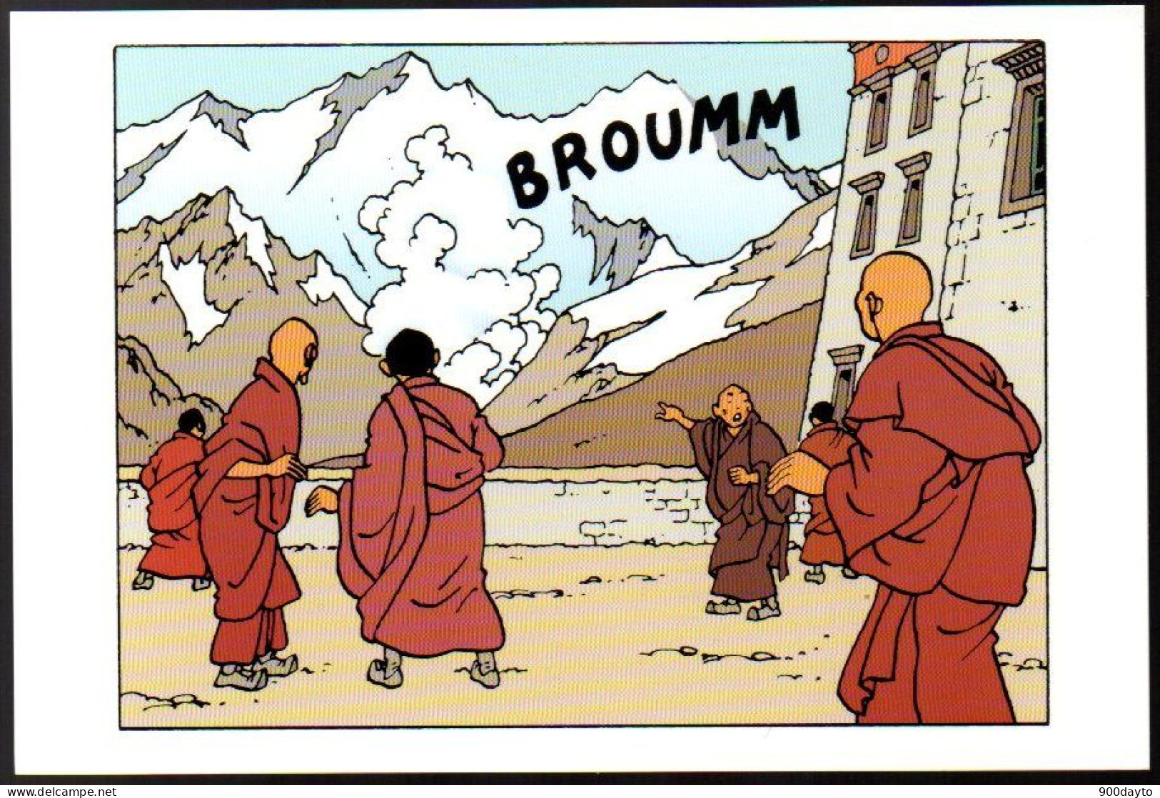 TINTIN. Exposition Tintin Au Tibet. - Bandes Dessinées