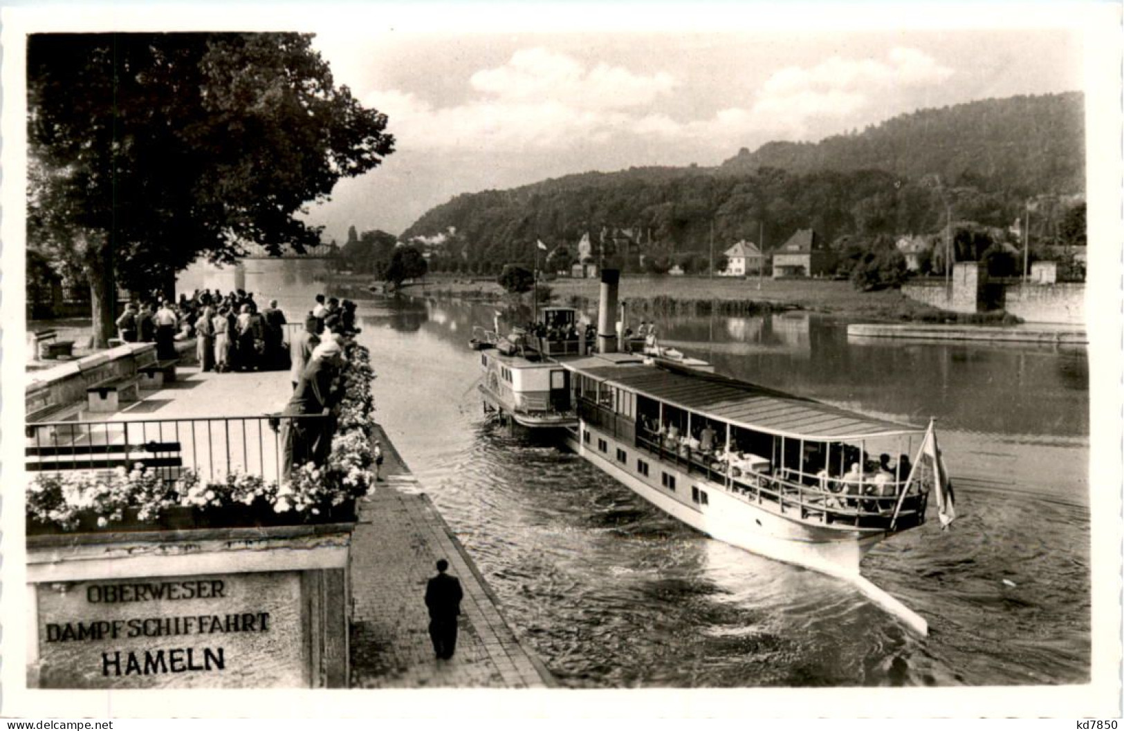 Oberweser-Fahrgastschiffahrt Zw. Hann-Münden Und Hameln - Hannoversch Muenden