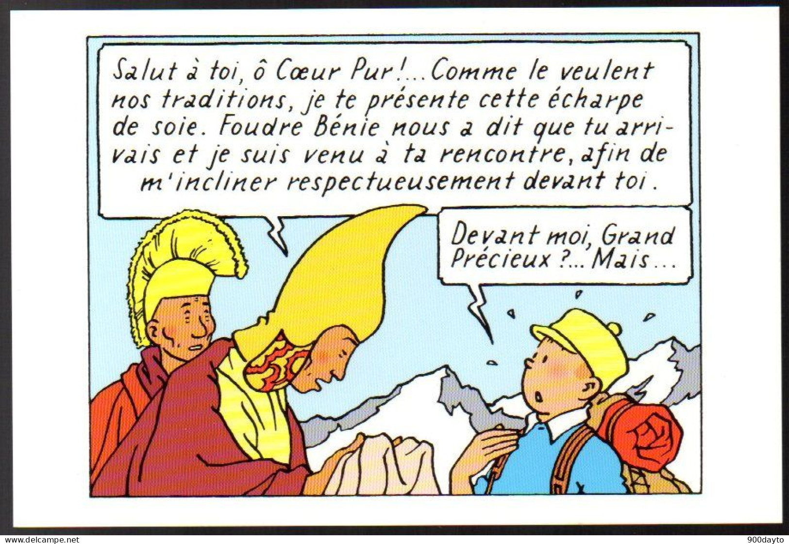 TINTIN. Exposition Tintin Au Tibet. - Comicfiguren