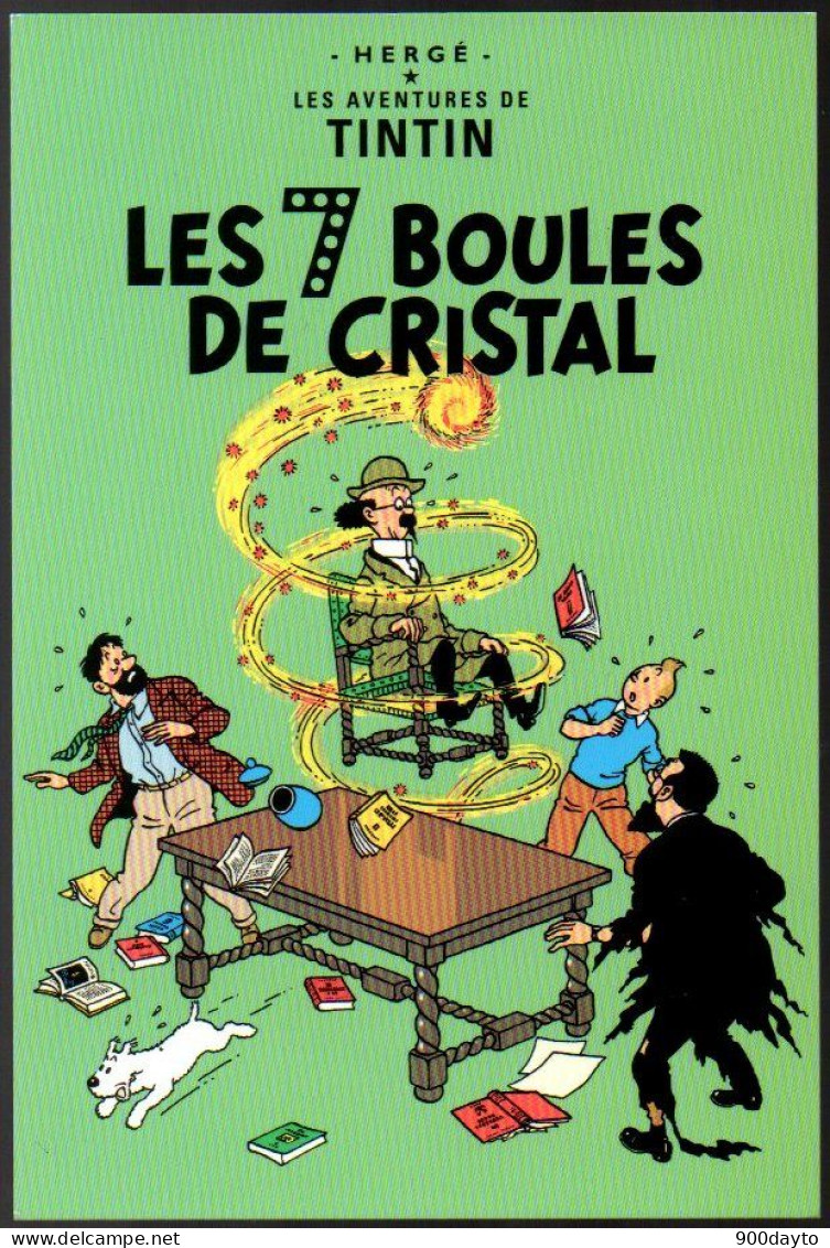 TINTIN. Les 7 Boules De Cristal. - Comicfiguren