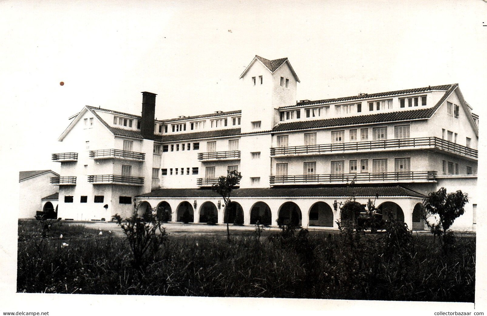 Uruguay Carmelo Hotel Casino Real Photo Postcard Old Ca 1920 - Uruguay
