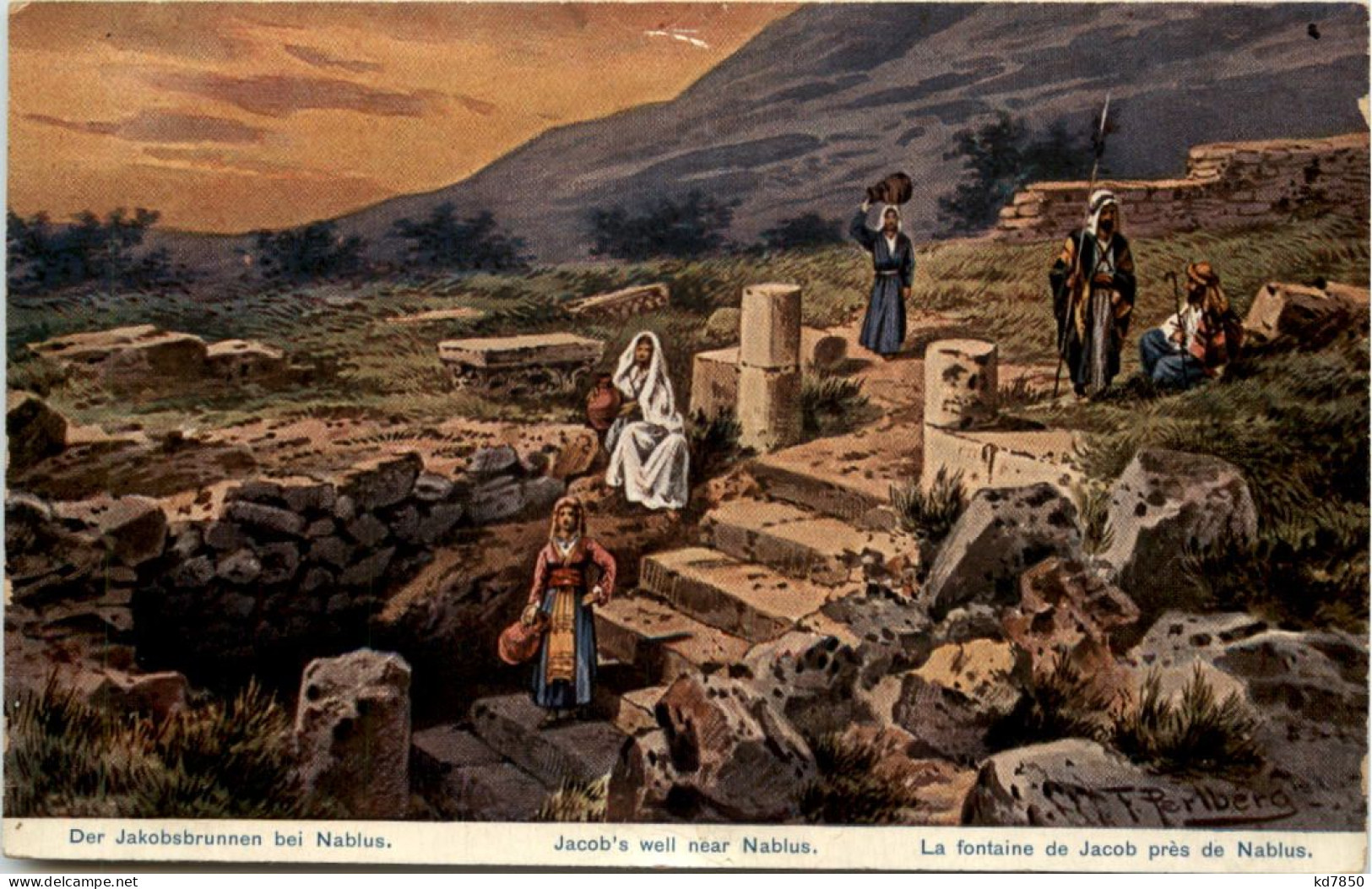 Der Jakobsbrunnen Bei Nablus - Palästina