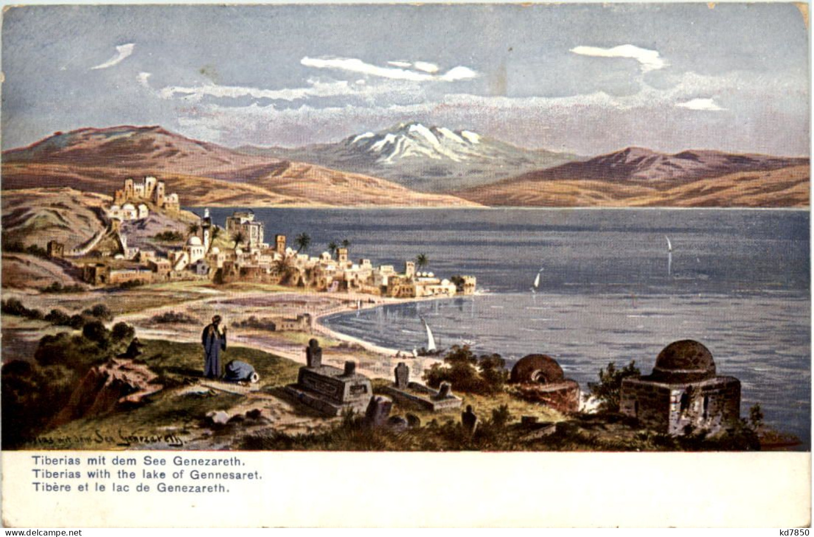 Tiberias With The Lake Of Gennesaret - Palästina