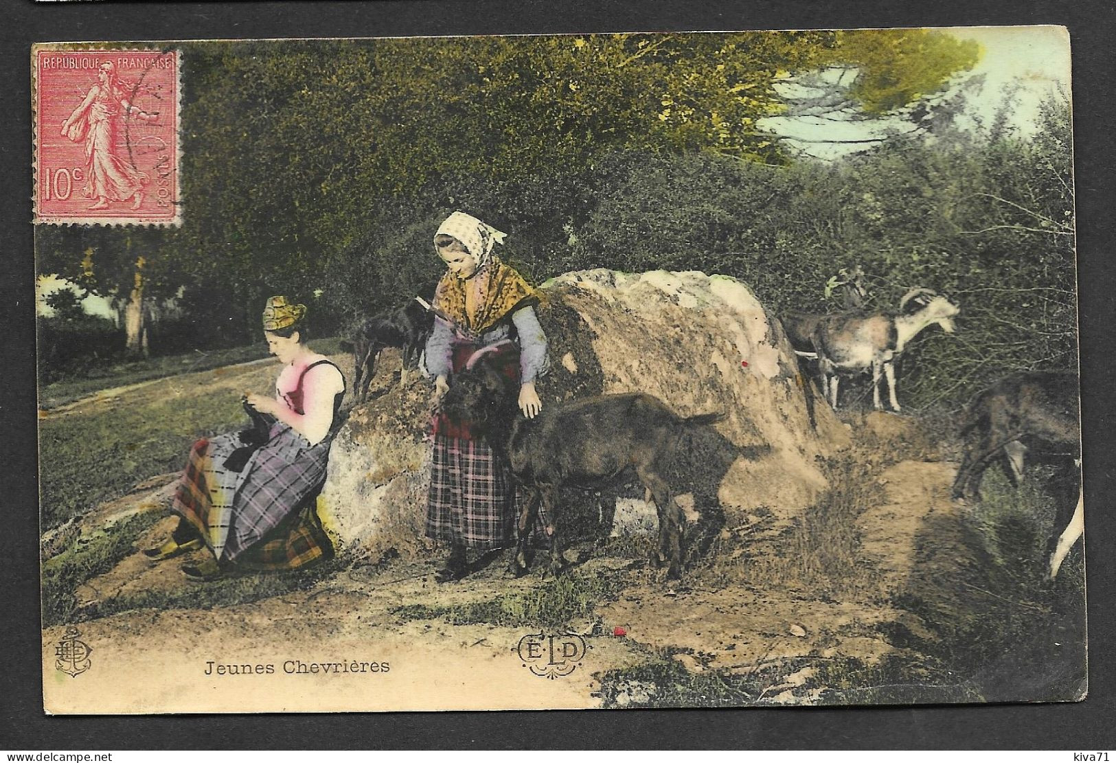 " Jeunes Chevrières "  1907 - Farmers