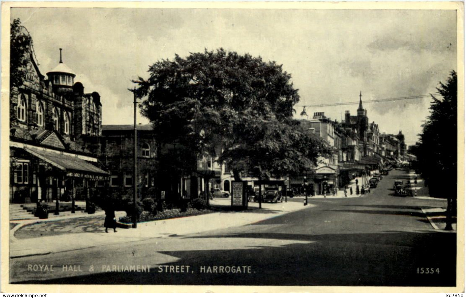 Harrogate - Royal Hall & Parliament Street - Harrogate