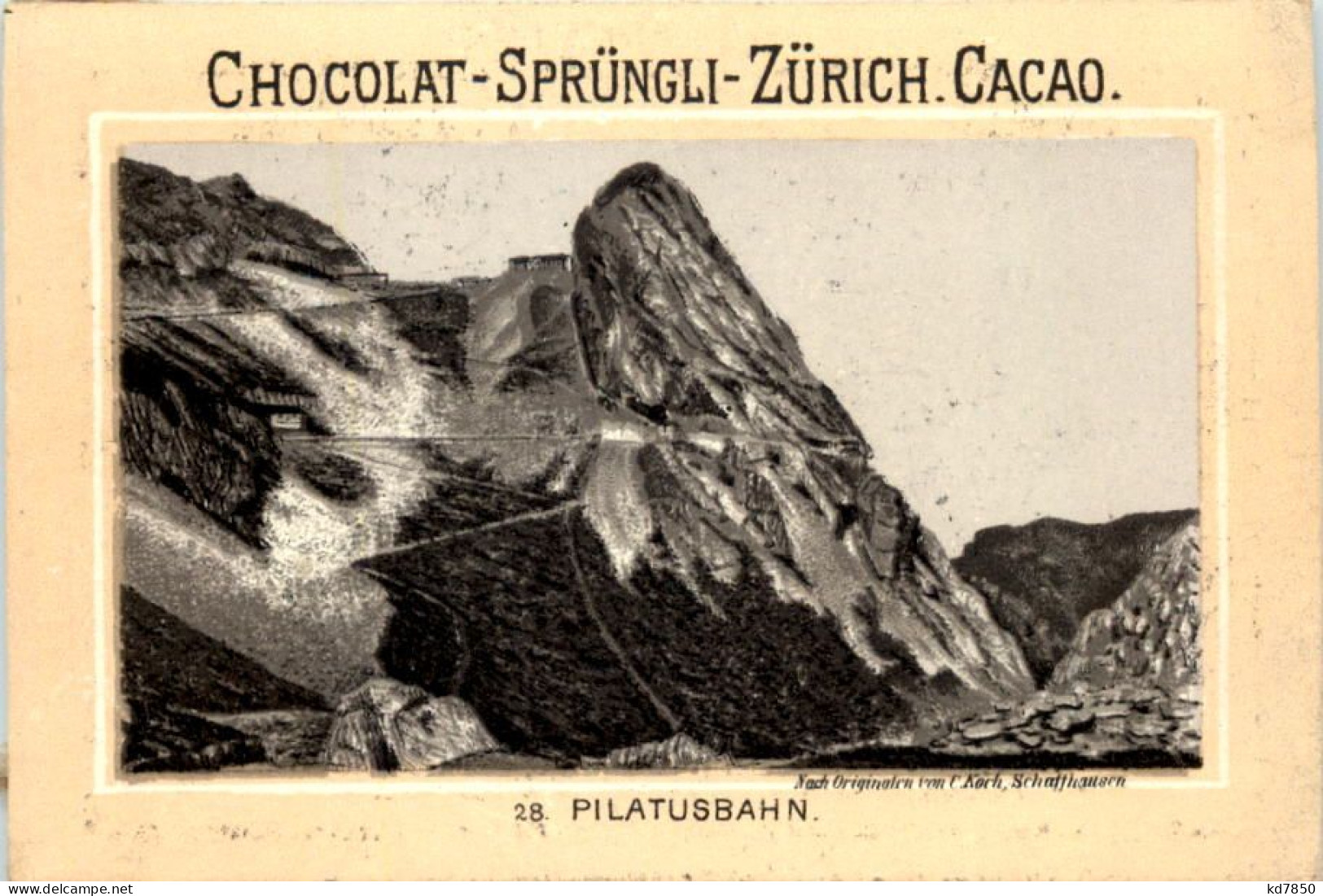 Pilatusbahn - Chocolat Sprüngli - Alpnach