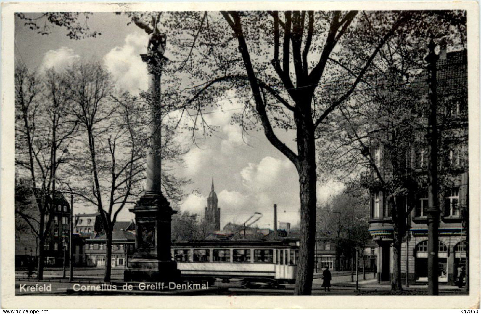 Krefeld, Cornelius De Greiff-Denkmal - Krefeld