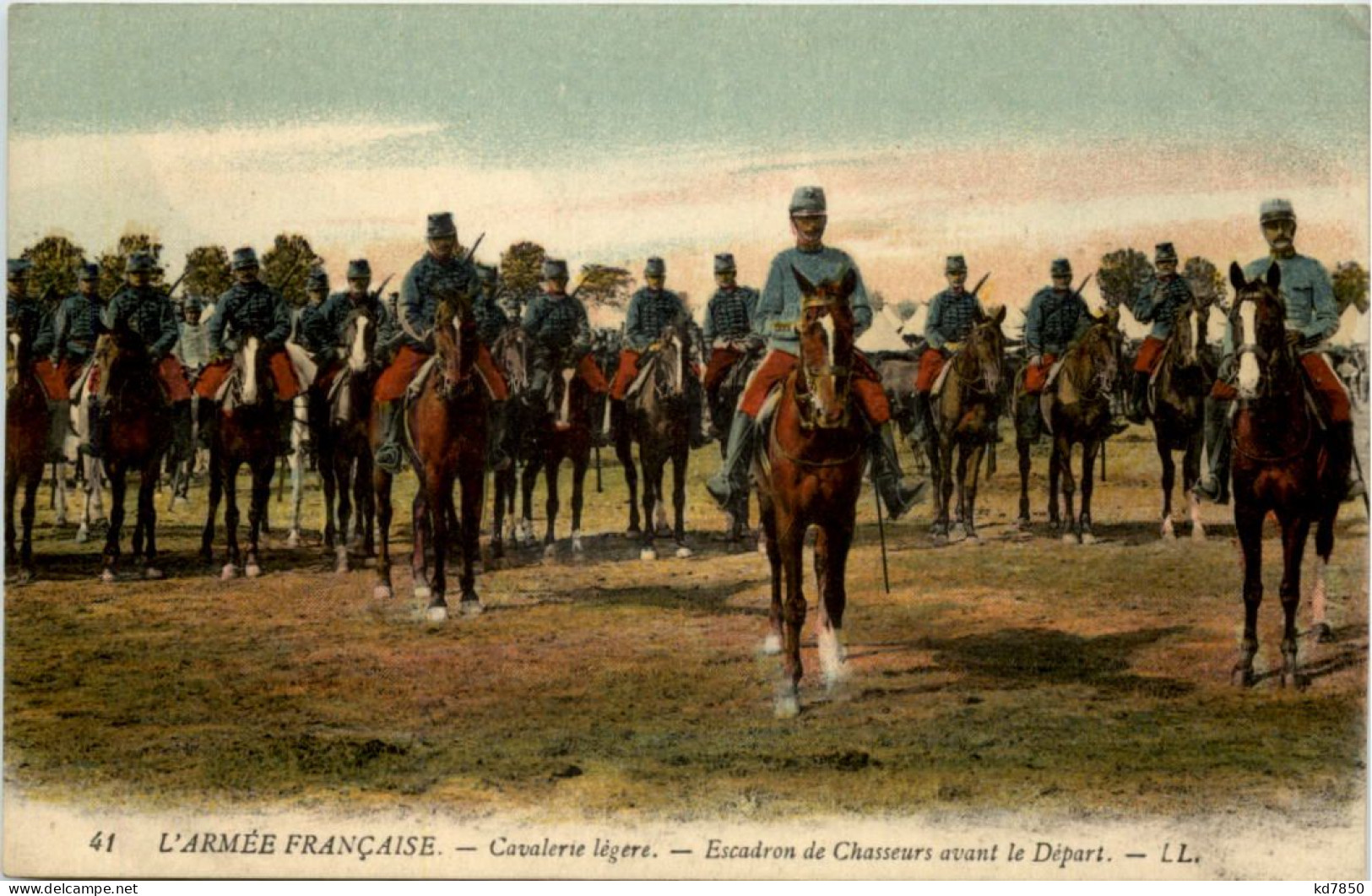 L Armee Francaise - Cavalerie Legere - Personen
