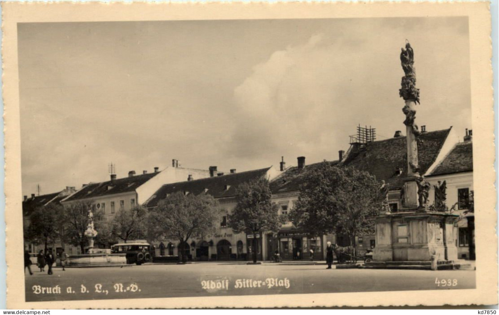 Bruck An Der Leitha - Adolf Hitler Platz - Bruck An Der Leitha