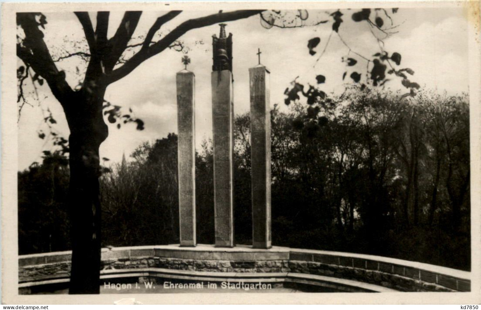 Hagen, Ehrenmal Im Stadtgarten - Hagen