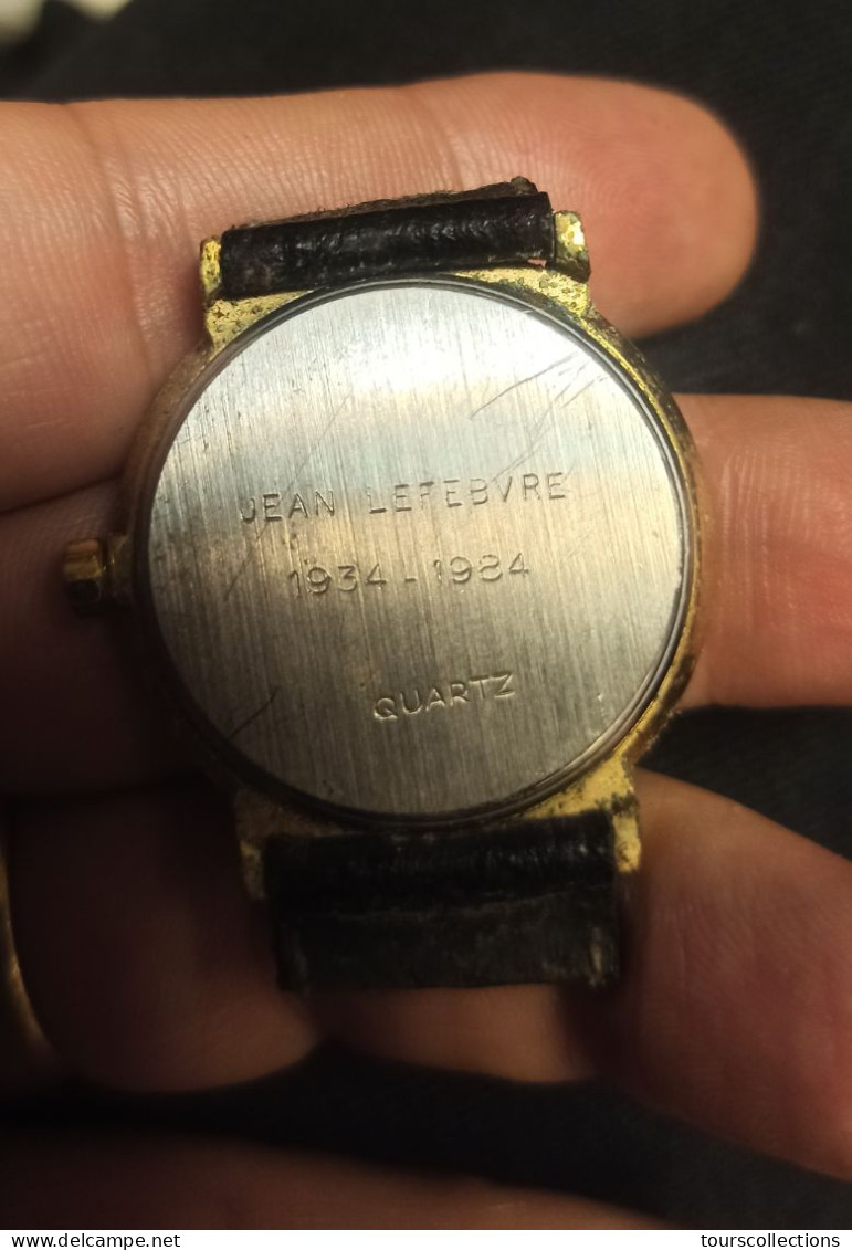 MONTRE SELIVA (FRANCE René SEURAT) Avec Dateur -  Quartz De 1984 -  Diamètre 33 Mm - 50 Ans De Jean LEFEBVRE - Montres Anciennes