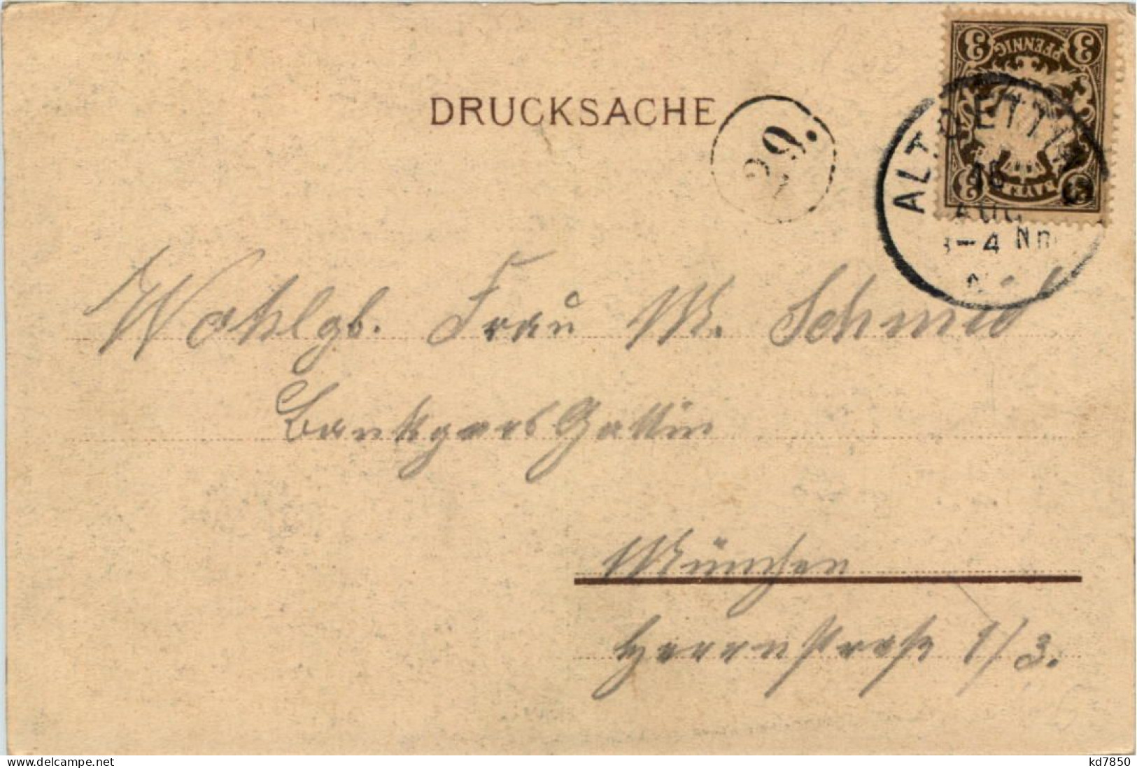 Altötting - Münchner Männer Wallfahrt 1903 - Altoetting