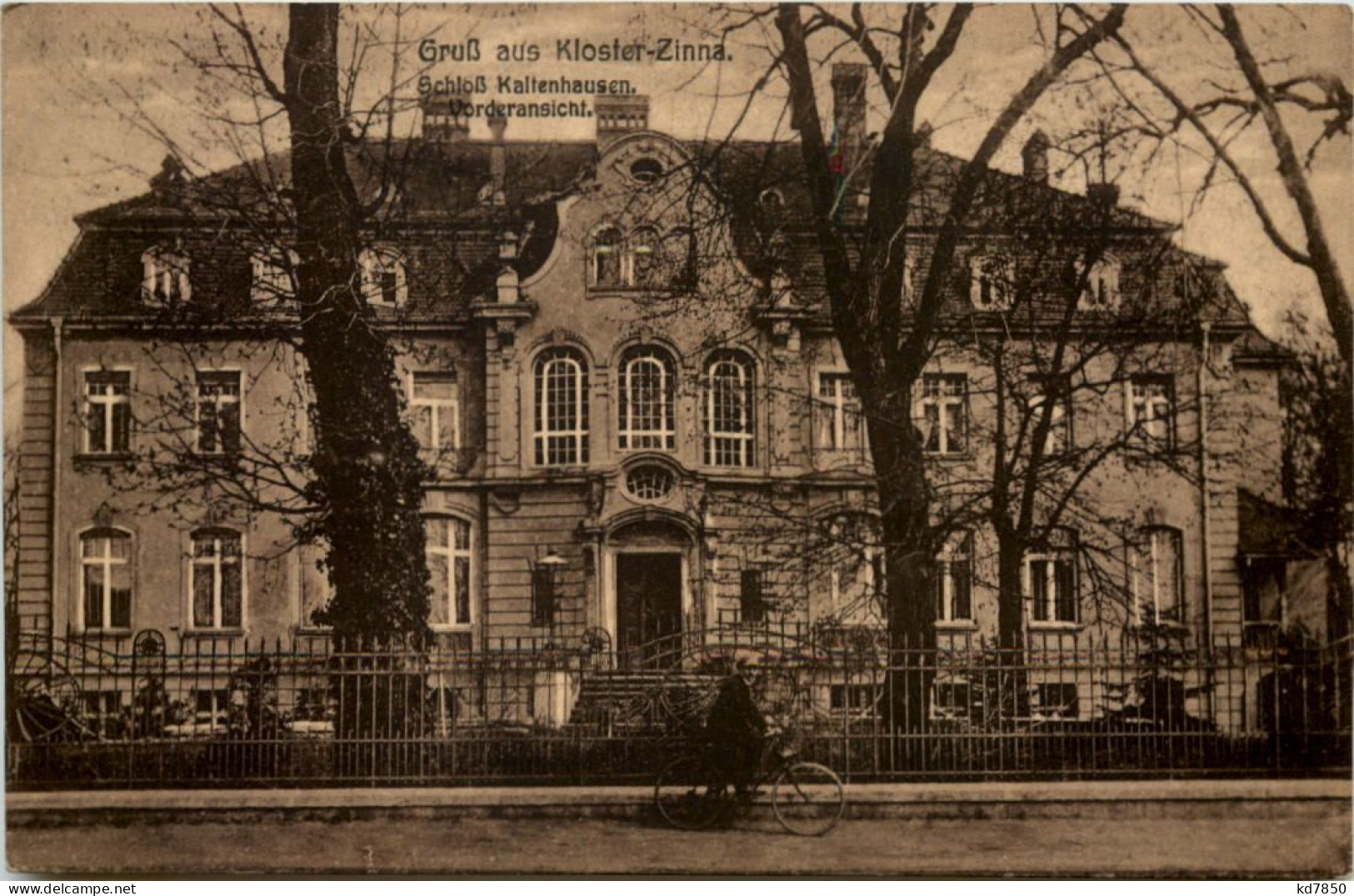 Gruss Aus Kloster-Zinna, Schloss Kaltenhausen, Vorderansicht - Jueterbog