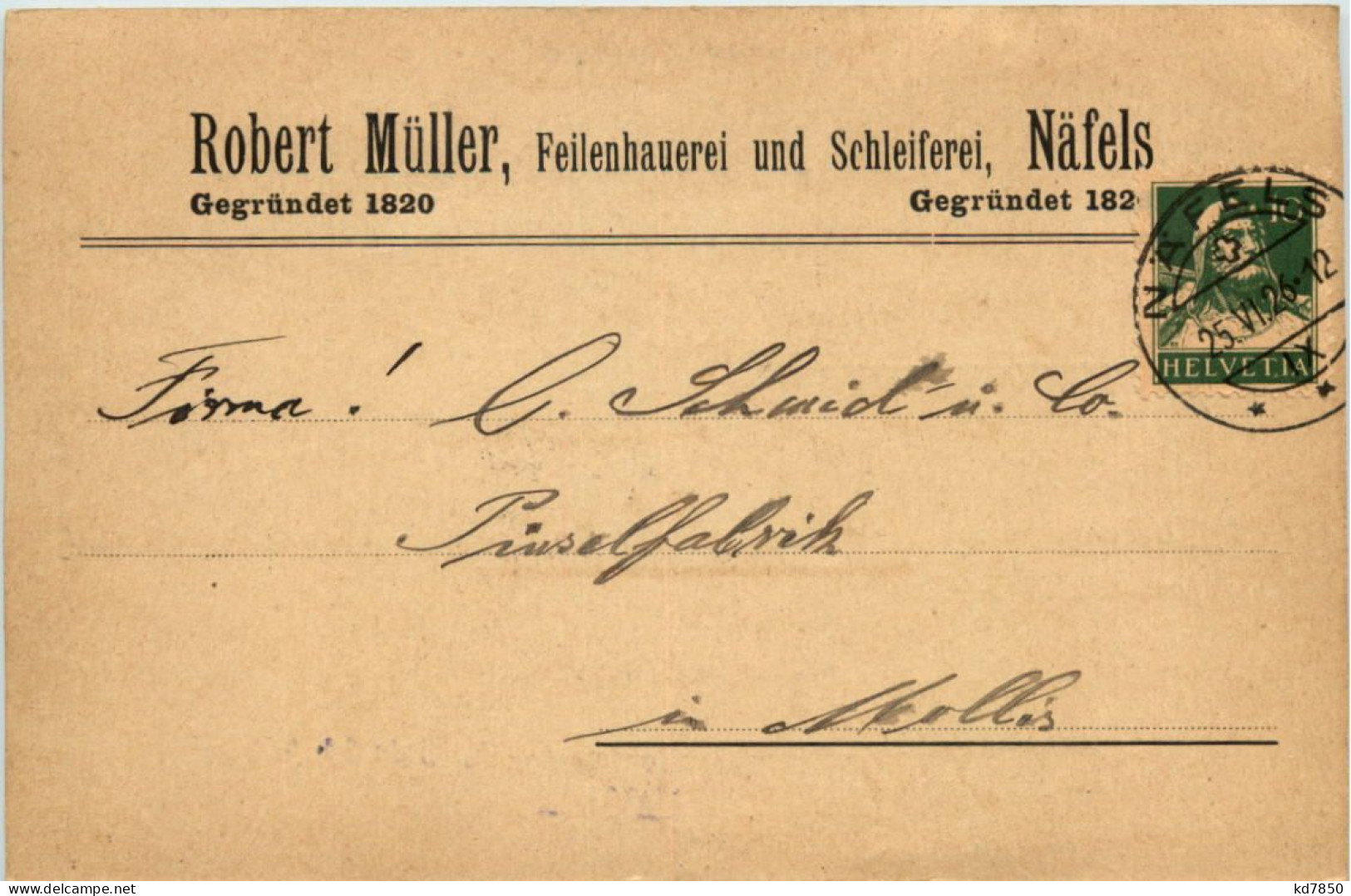 Näfels - Feilenhauerei Robert Müller - Näfels
