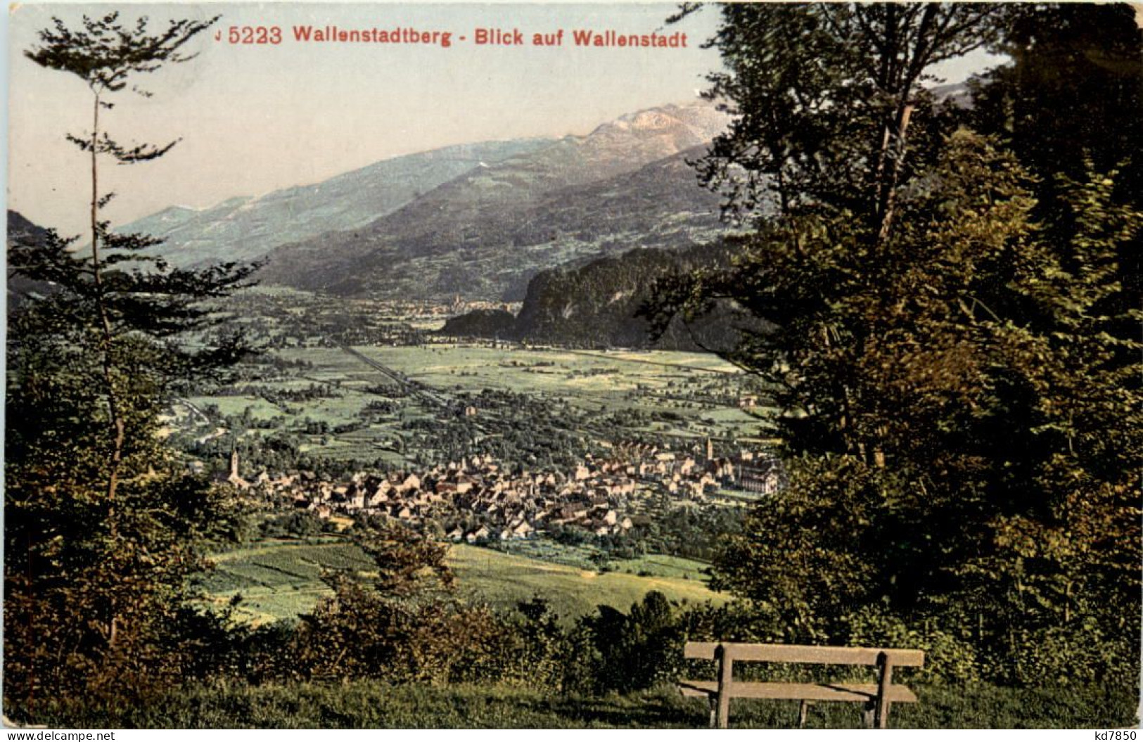 Wallenstadtberg - Blick Auf Wallenstadt - Walenstadt