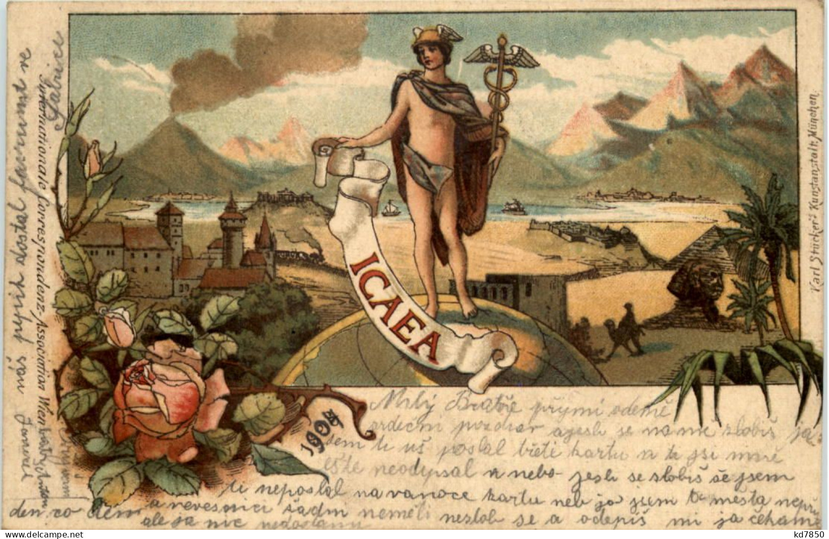 Ikarus - Icaea - Litho - Fiabe, Racconti Popolari & Leggende