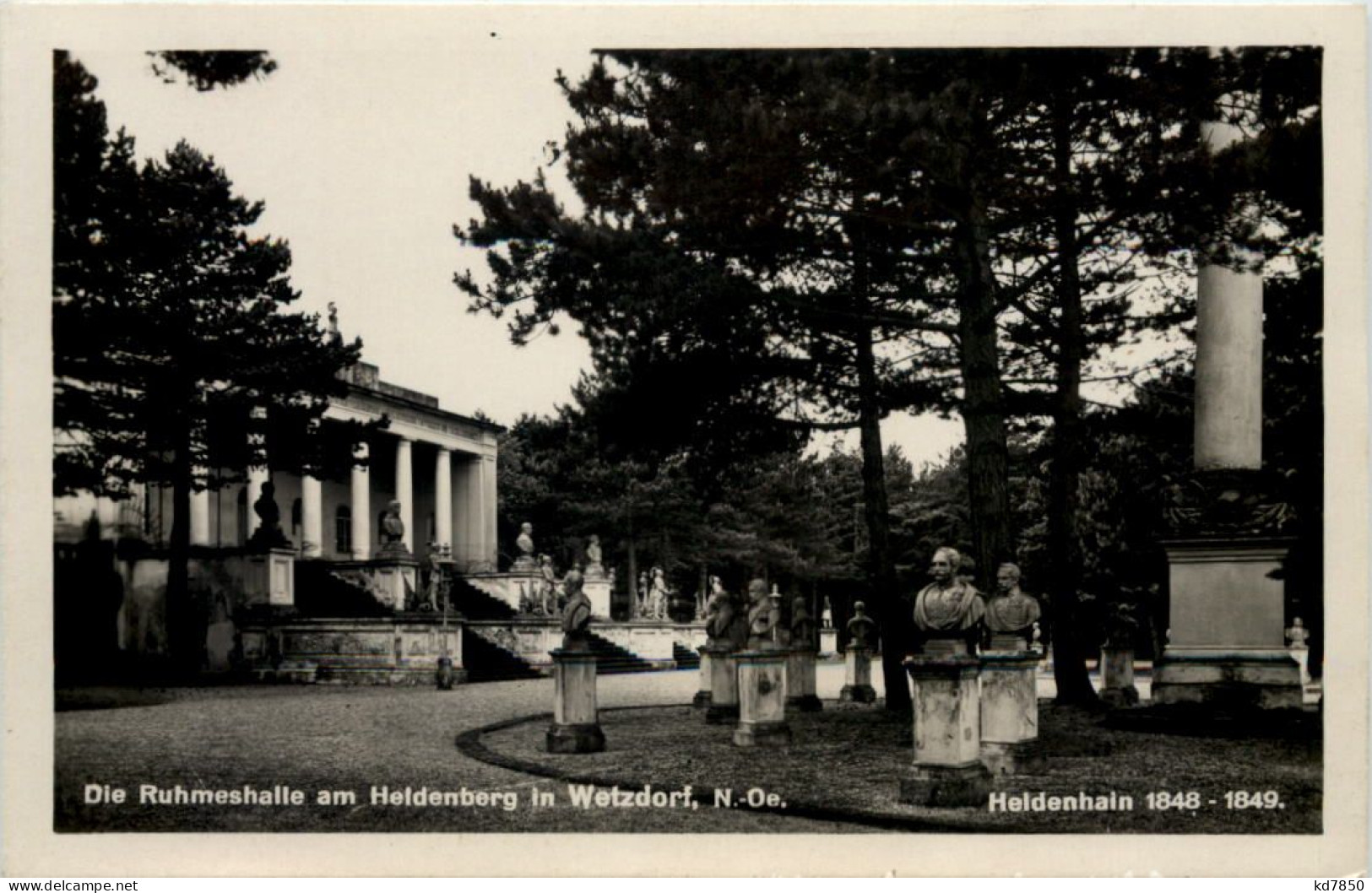 Ruhmeshalle Am Heldenberg In Wetzdorf - Hollabrunn