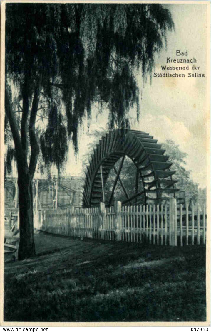 Bad Kreuznach - Wasserrad Der Städtischen Saline - Bad Kreuznach