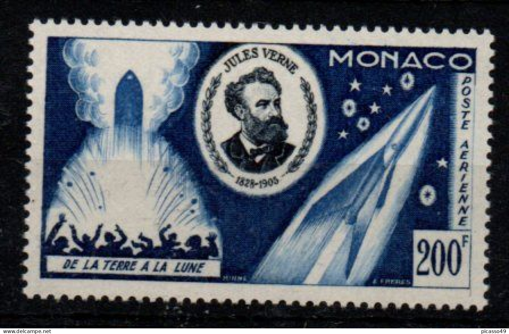 Monaco , Poste Aérienne N° 60 ** - Airmail