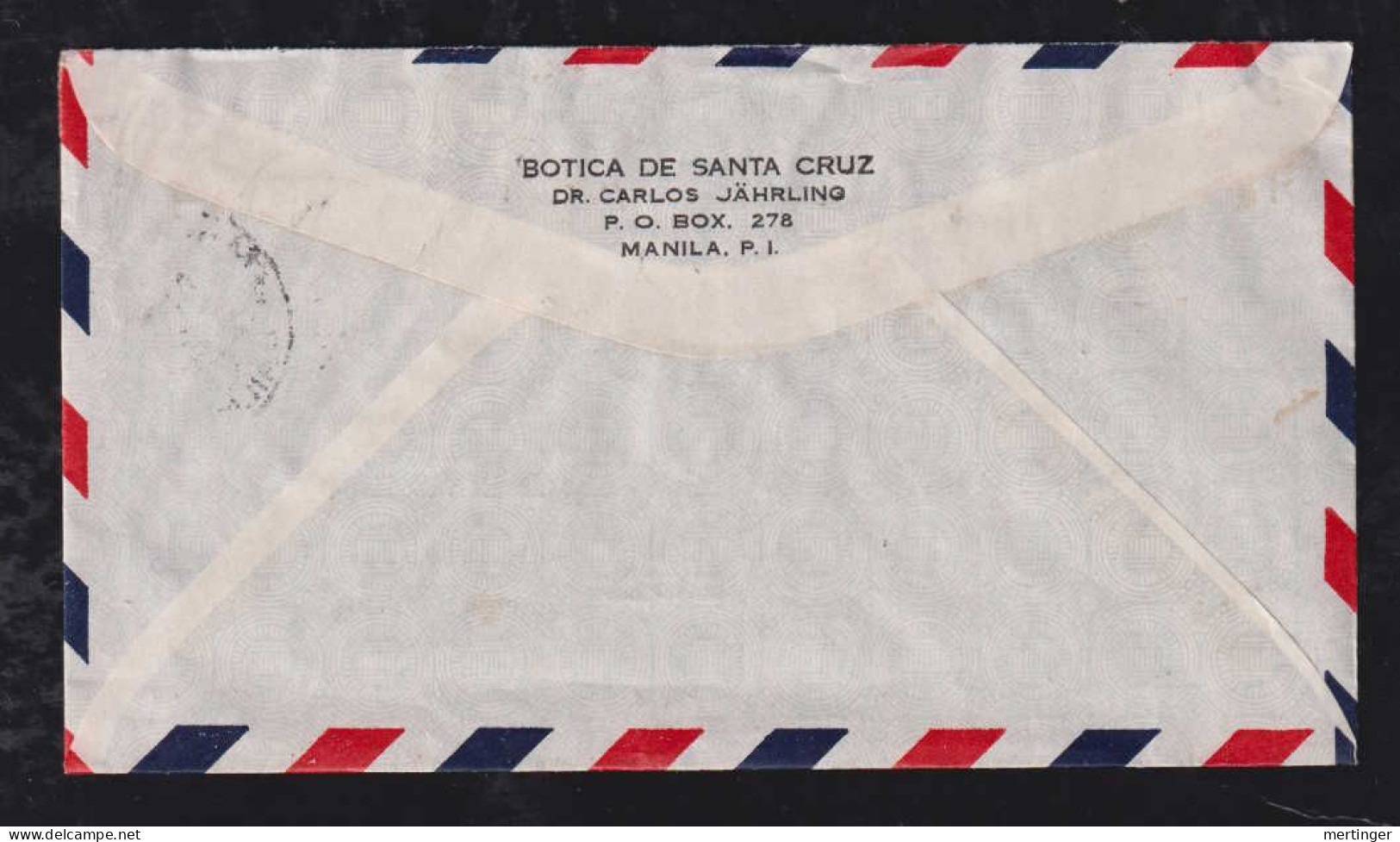 USA Philippines 1941 Airmail Cover 1P MANILA X NEW YORK - Filipinas