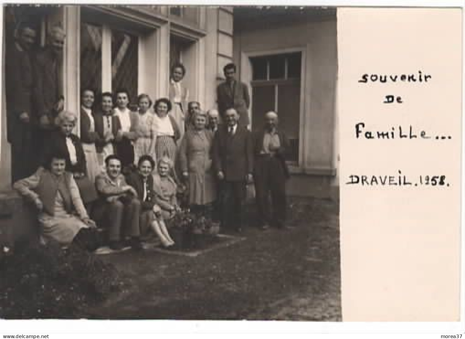 DRAVEIL  Souvenir De Famille 1958 - Draveil