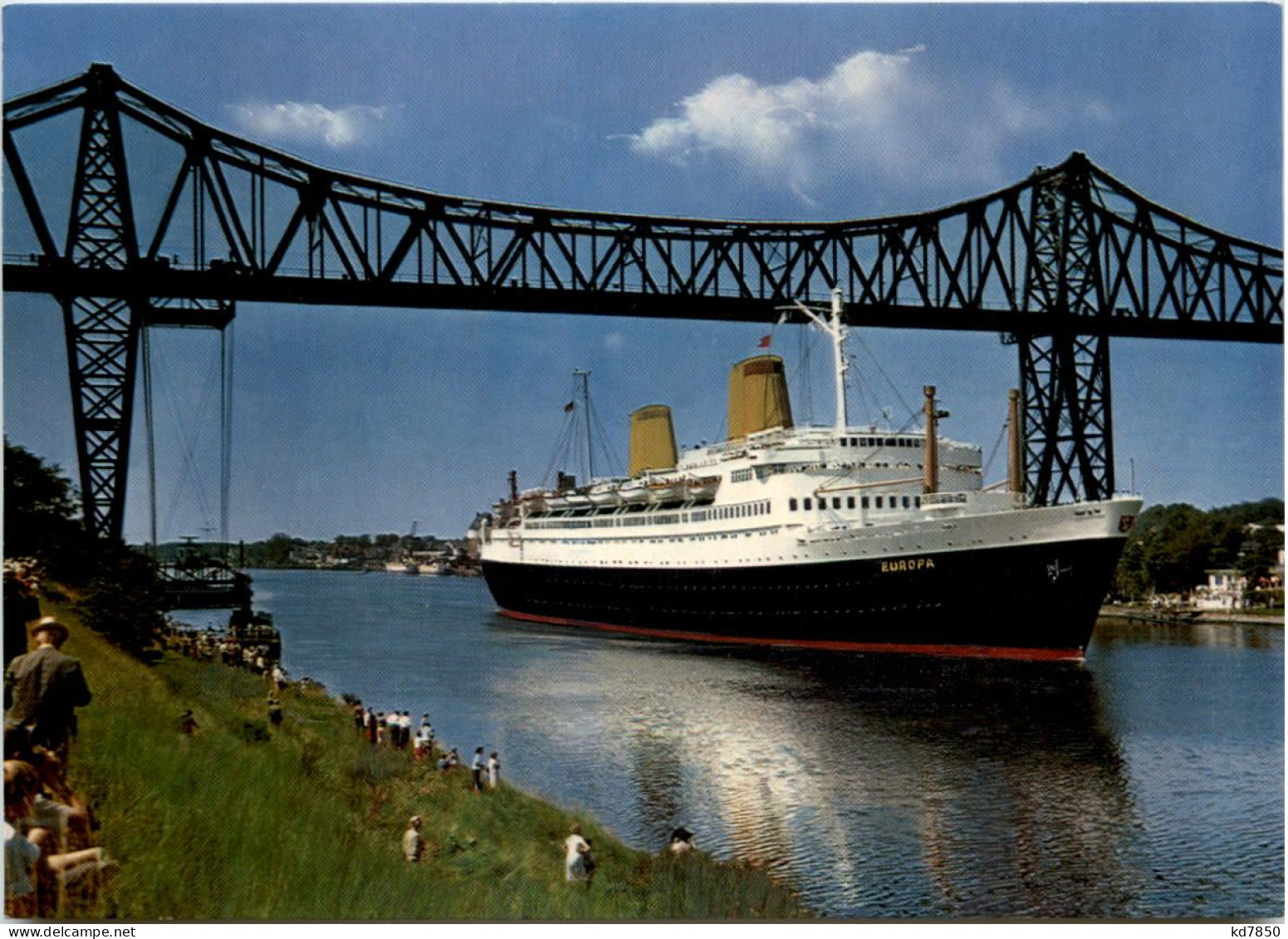 Rendsburg, MS Europa Unter Der Hochbrücke - Rendsburg