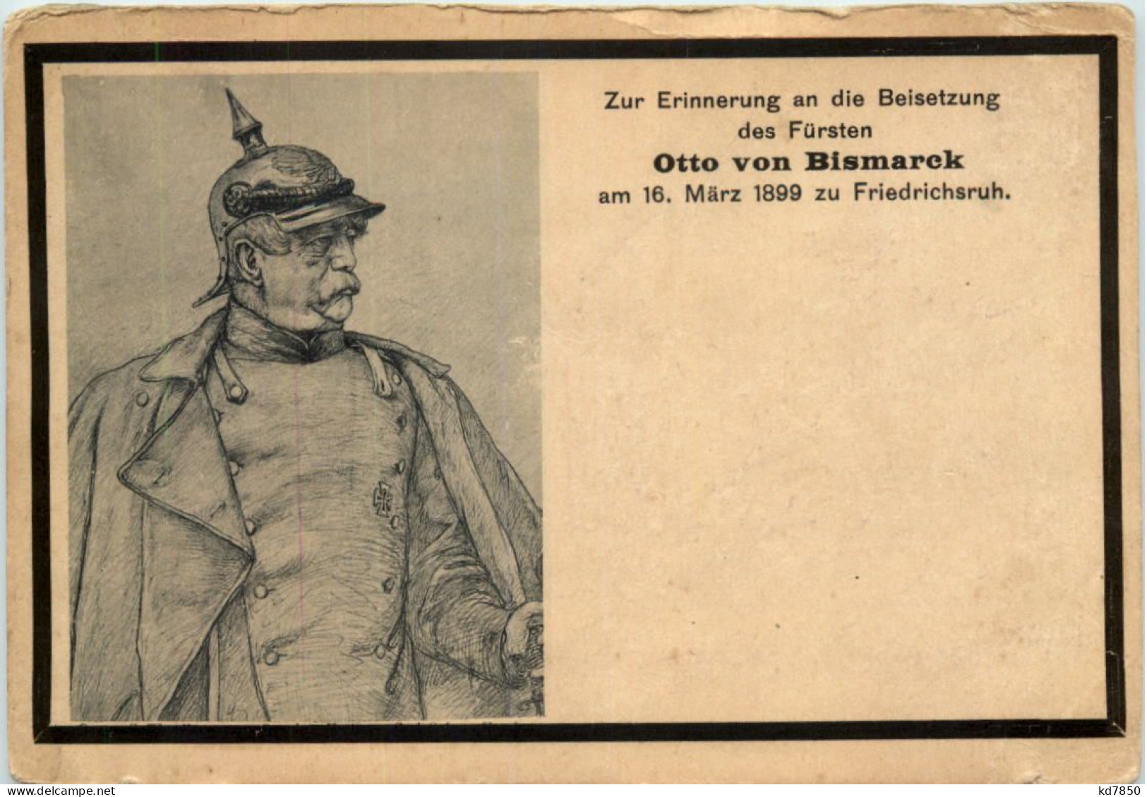 Beisetzung Otto Von Bismarck In Freidrichsruh - Friedrichsruh