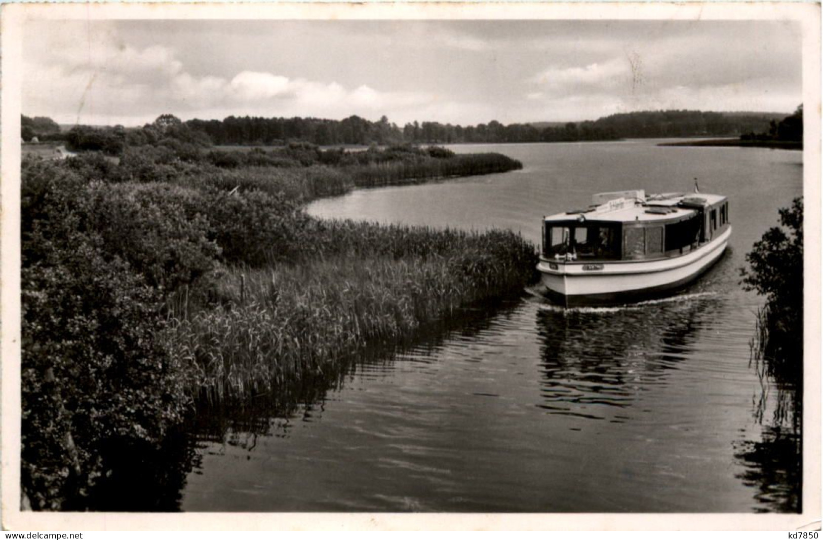 Malente - Gremsmühlen, Durchfahrt Vom Langen-See In Den Dieksee - Malente-Gremsmuehlen