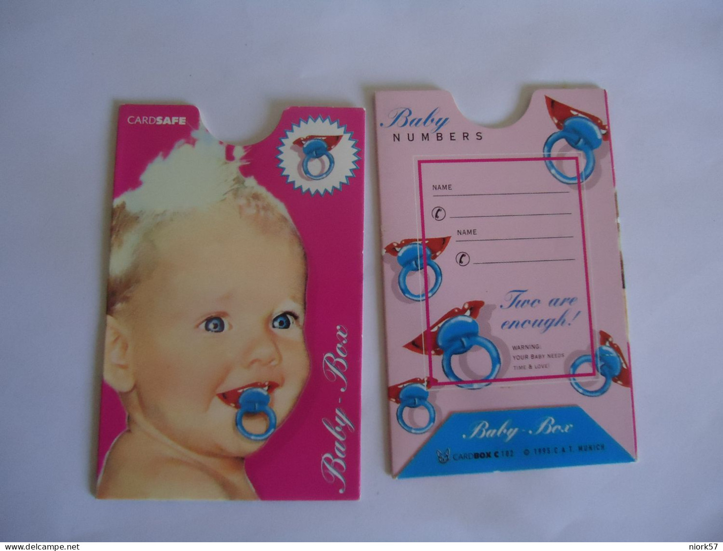 CARDBOX FOR PHONECARDS  BABYS - Autres & Non Classés