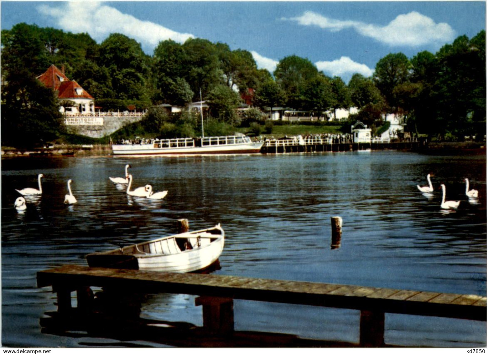 Kurort Malente-Gremsmühlen, Blick Zur Anlegestelle Diekseebucht - Malente-Gremsmühlen