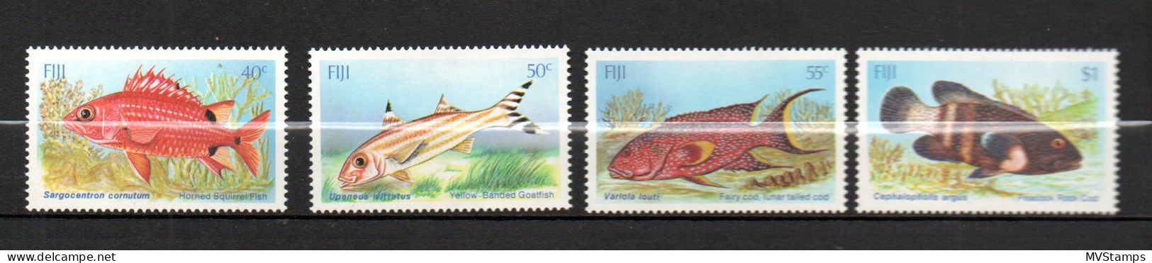 Fiji 1985 Set Fish/Fische Stamps (Michel 530/33) MNH - Fiji (1970-...)