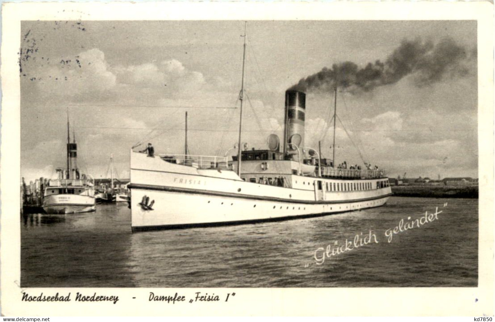 Norderney, Dampfer Freisia I - Norderney