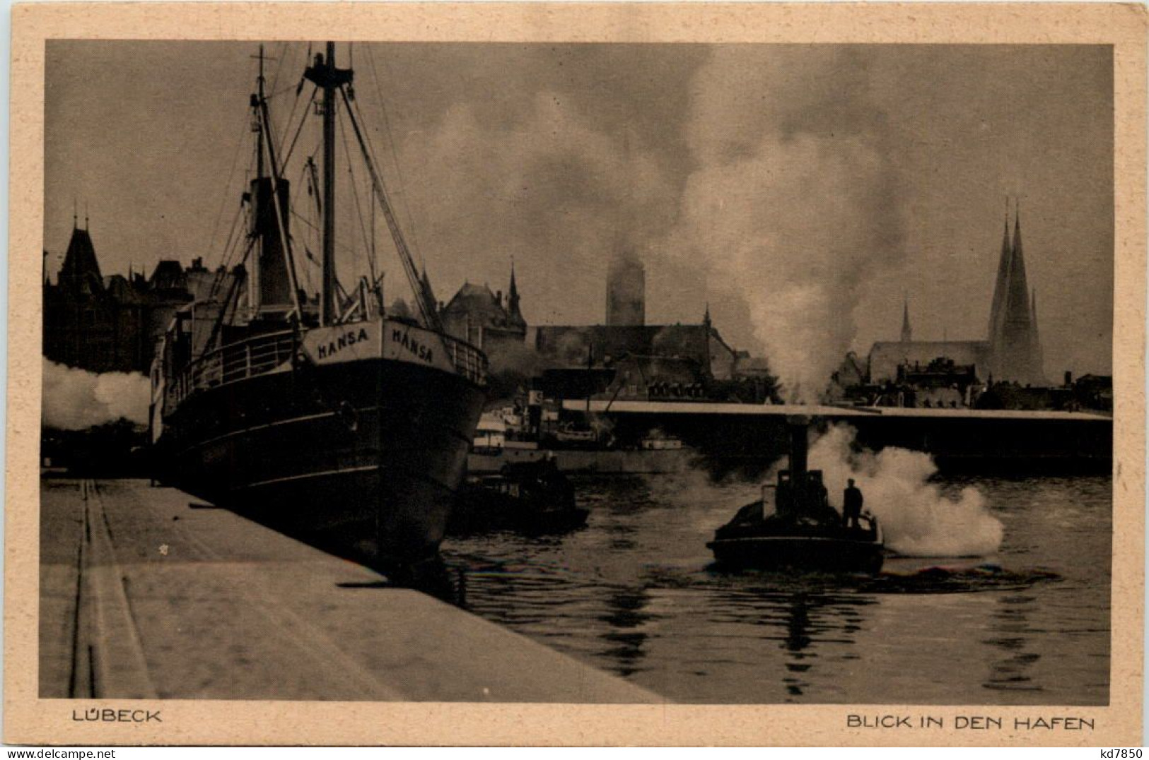 Lübeck, Blick In Den Hafen - Luebeck