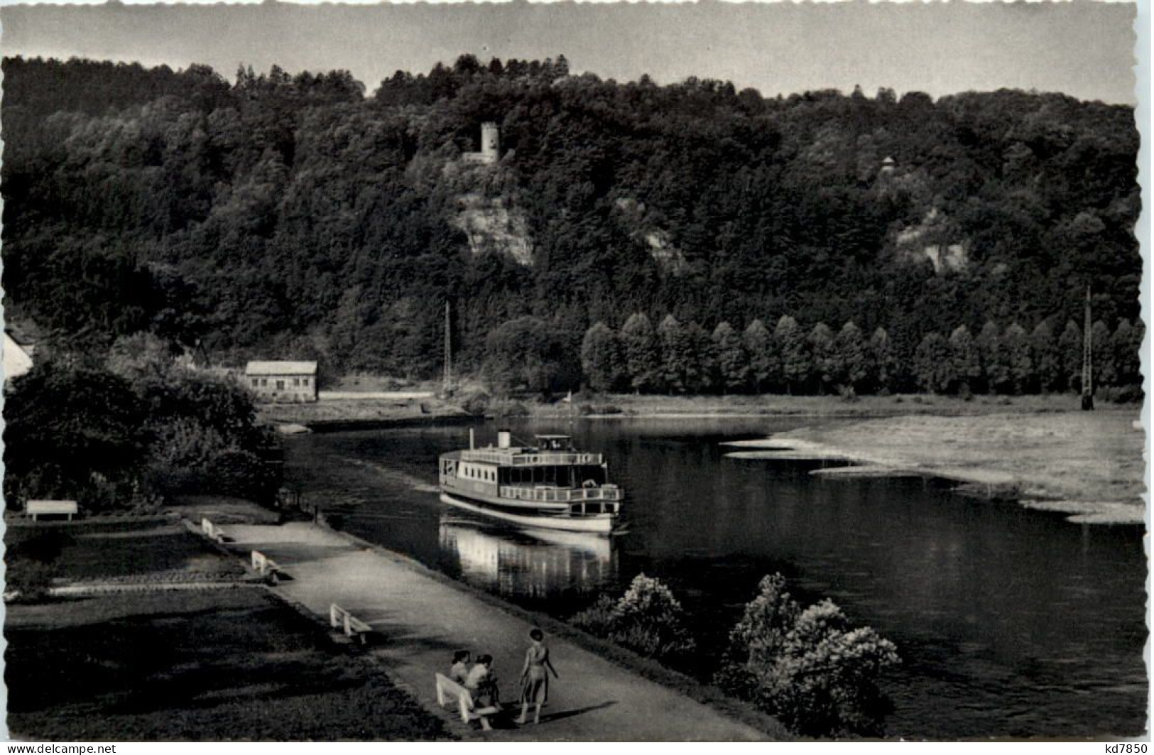 Solbad Karlshafen, Hessische Klippen Mit Hugenottenturm - Bad Karlshafen