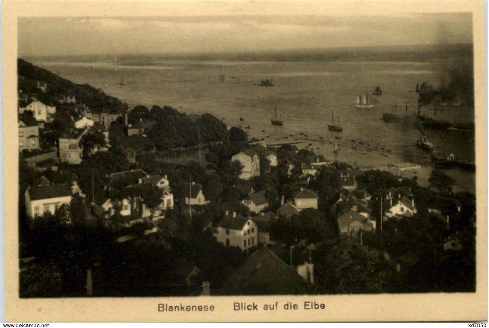 Blankenese, Blick Auf Die Elbe - Blankenese