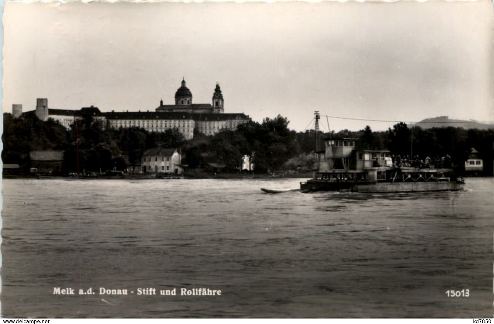 Melk A D Donau, Stift Und Rollfähre - Melk