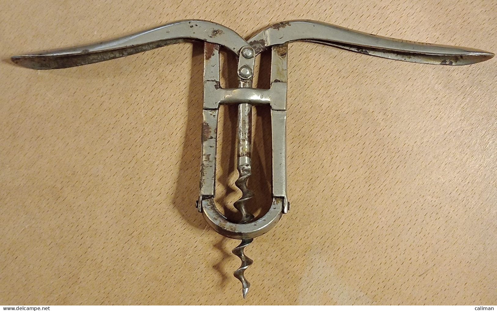 CAVATAPPI ANTICO CORKSCREW TIRE BOUCHON 1960 CIRCA VOGLIOTTI TORINO - Bottle Openers