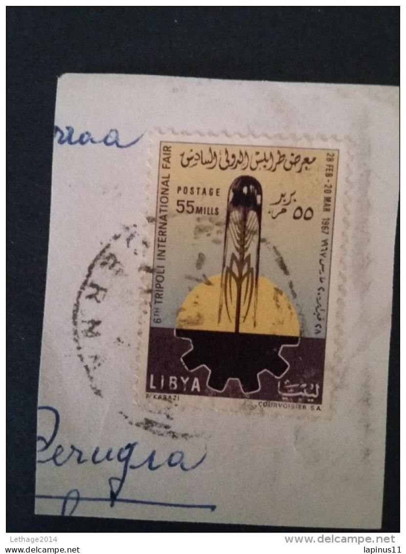 STAMPS Lybia Com.cover Register Cancellat. Scarce- - Libye