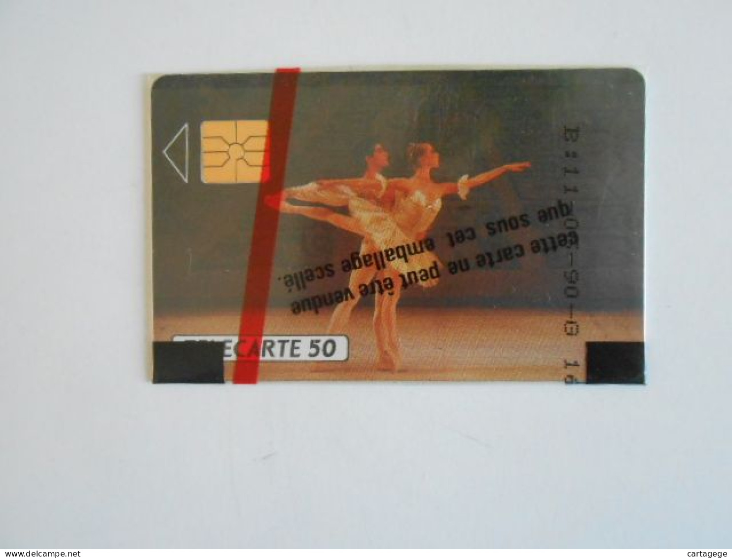 TELECARTE MONACO MF 8 LES BALLETS DE MONTE-CARLO 50U NSB - Mónaco