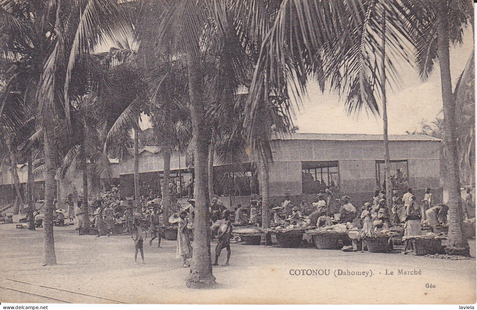 AFRIQUE - DAHOMEY - COTONOU - Le Marché - Dahomey