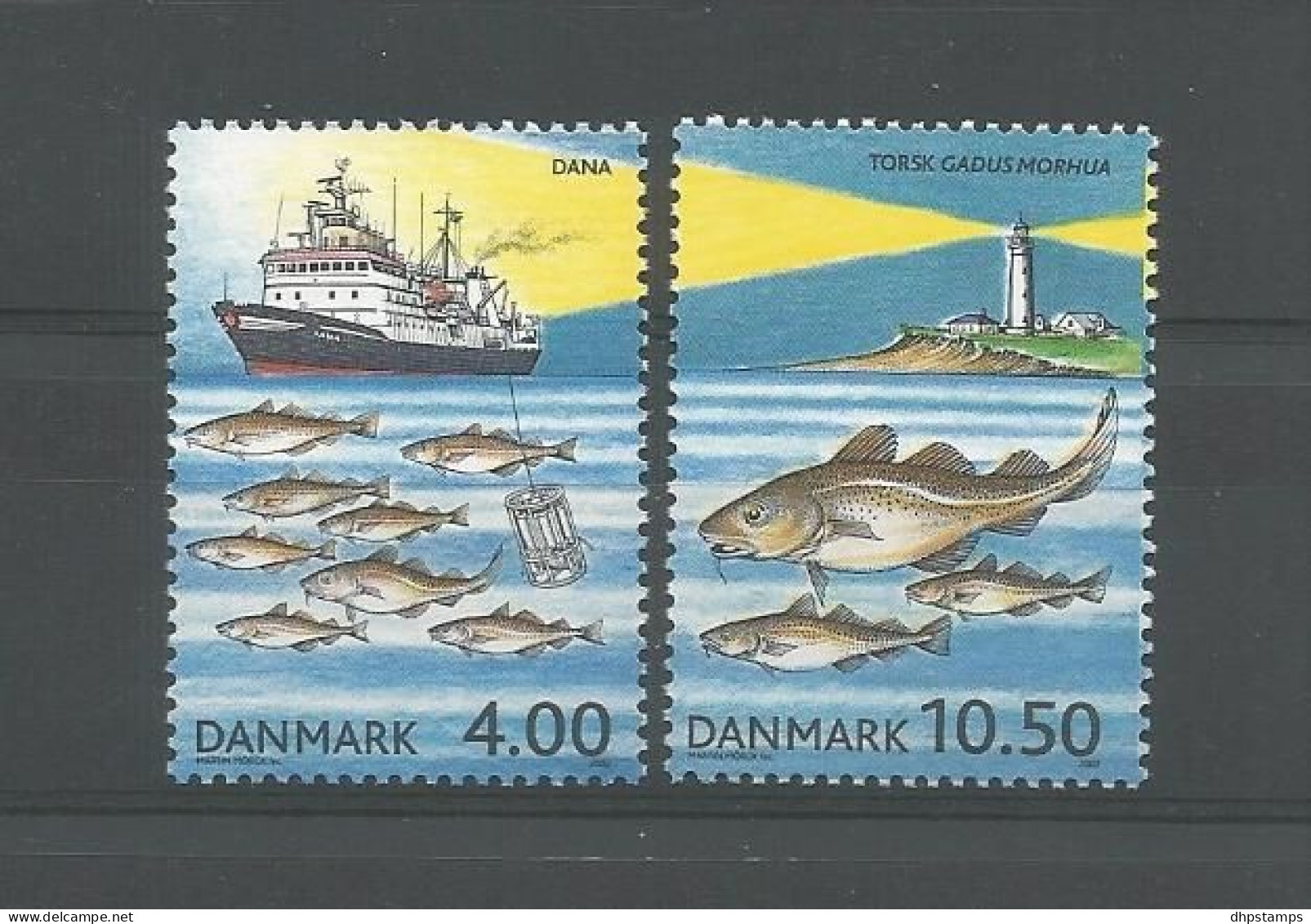 Denmark 2002 CIEM Centenary  Y.T. 1319/1320 ** - Nuovi