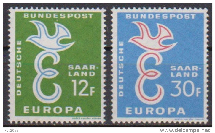 Saarland1958 Mi-Nr.440 ** Postfrisch Europa (989) - Unused Stamps