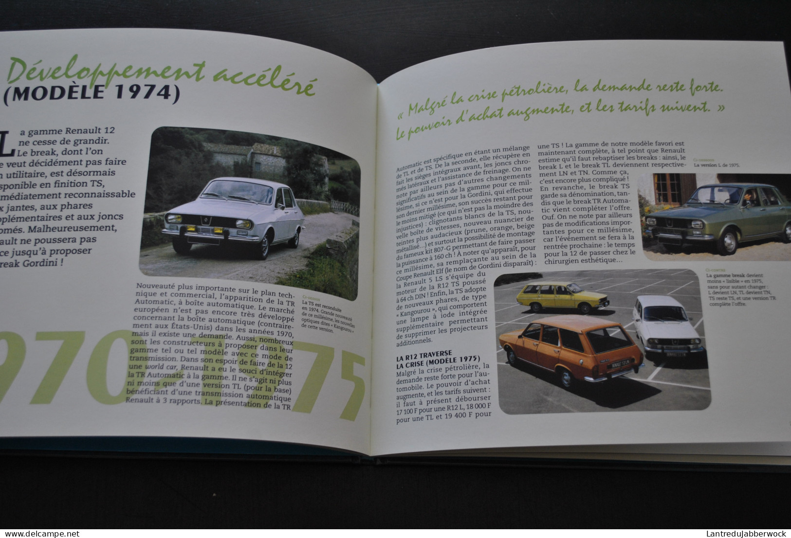 La Renault 12 De Mon Père Editions Atlas 2011 Gordini R12 Gorde TS Break Dacia - Auto