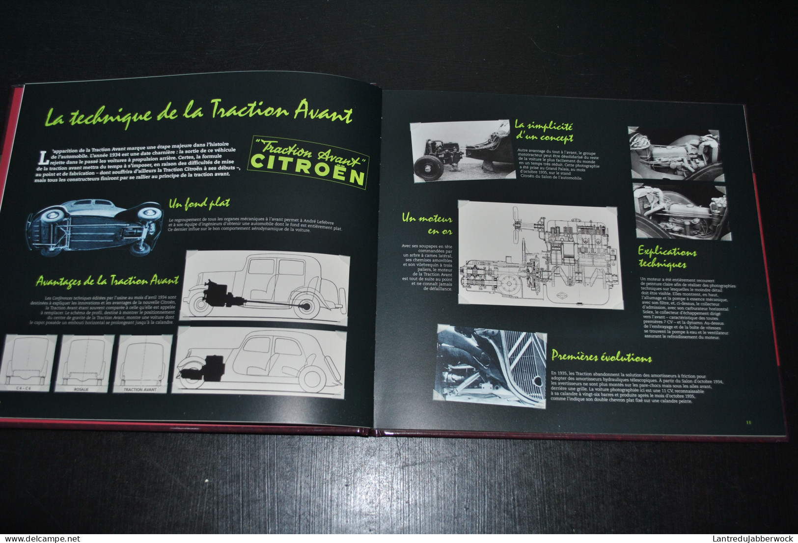 La Traction Citroën De Mon Père Editions Atlas 2011 7 CV 22 CV 11 Commerciale 15-Six Gamme 1939 11 CV  11D - Auto