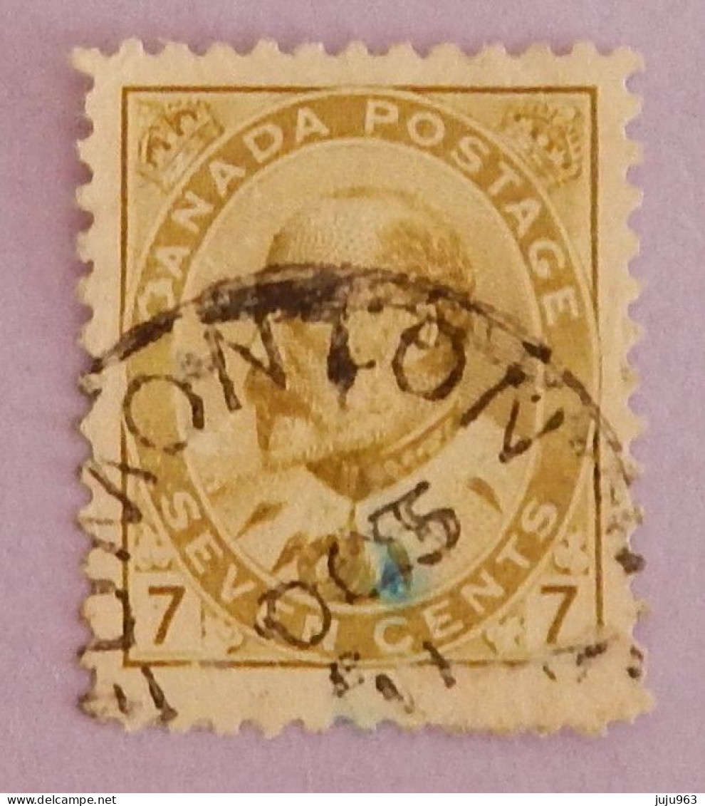 CANADA YT 81 OBLITÉRÉ "EDOUARD VII" ANNÉES 1903/1909 - Used Stamps